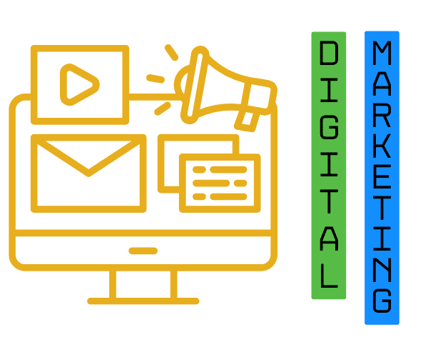 Digital marketing illustration