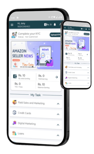 GigBiz mobile app workflow